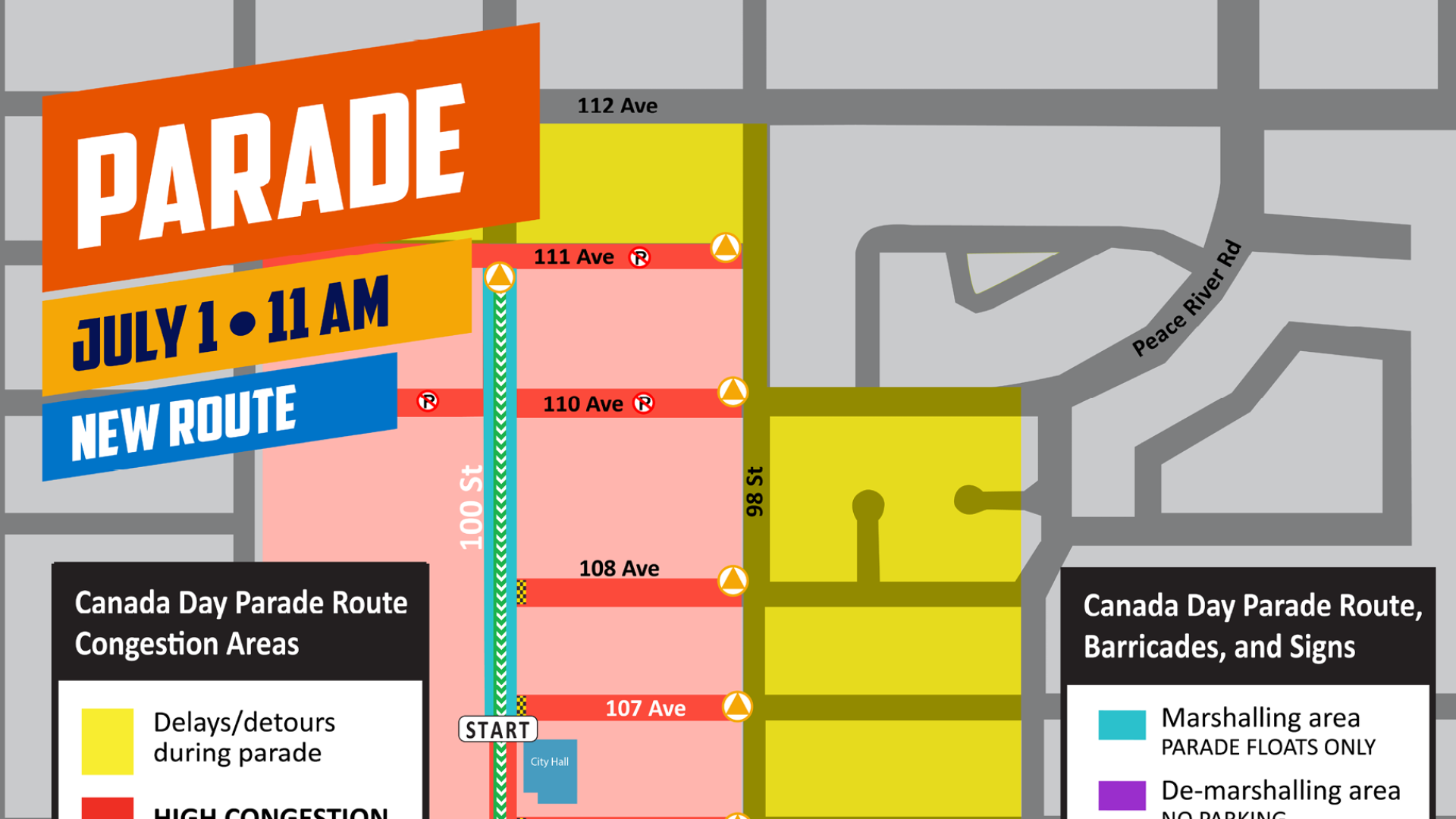 Parade Route Map
