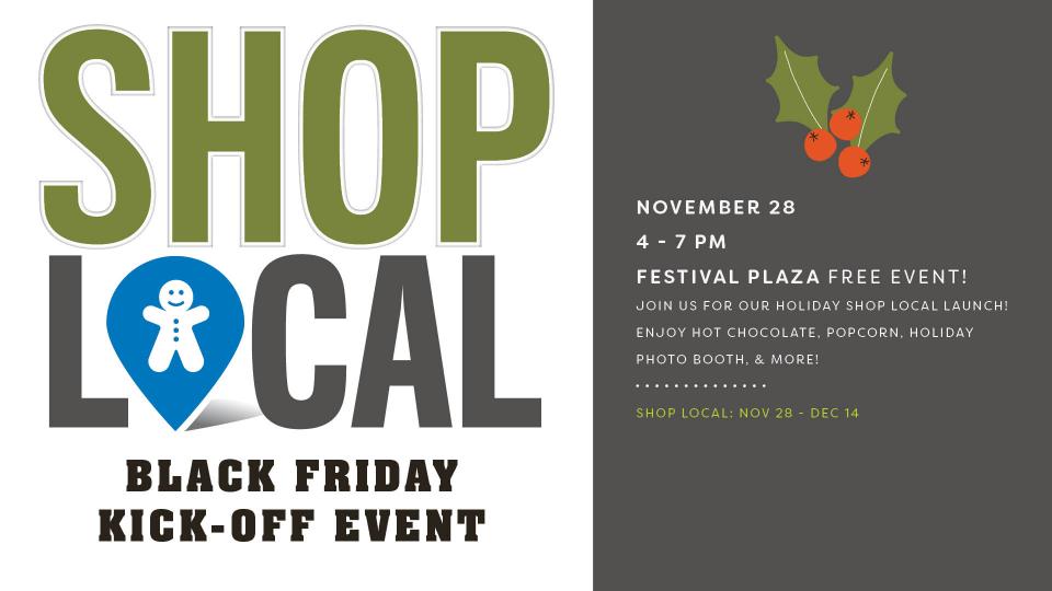 Black Friday Shop Local Kickoff Event