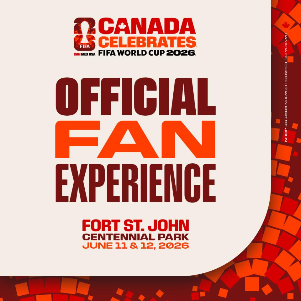A graphic for the Canada Celebrates FIFA World Cup 2026.