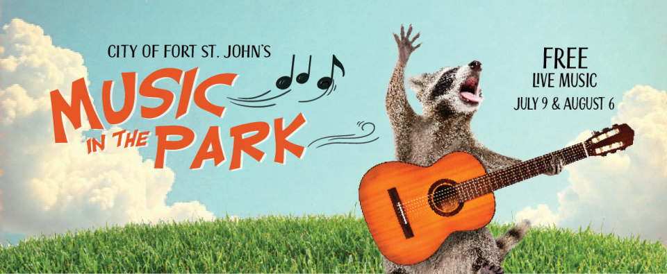 Racoon playing a guitar