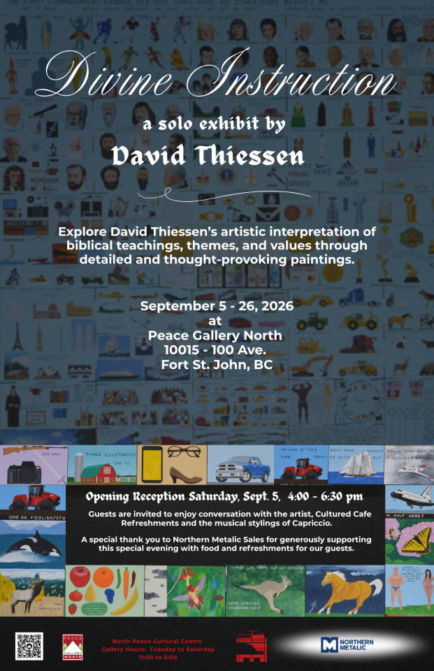 ‘Divine Instruction’ Art Exhibit by David Theissen