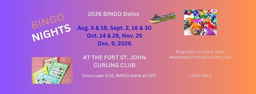Bingo Nights at the Curling Club
