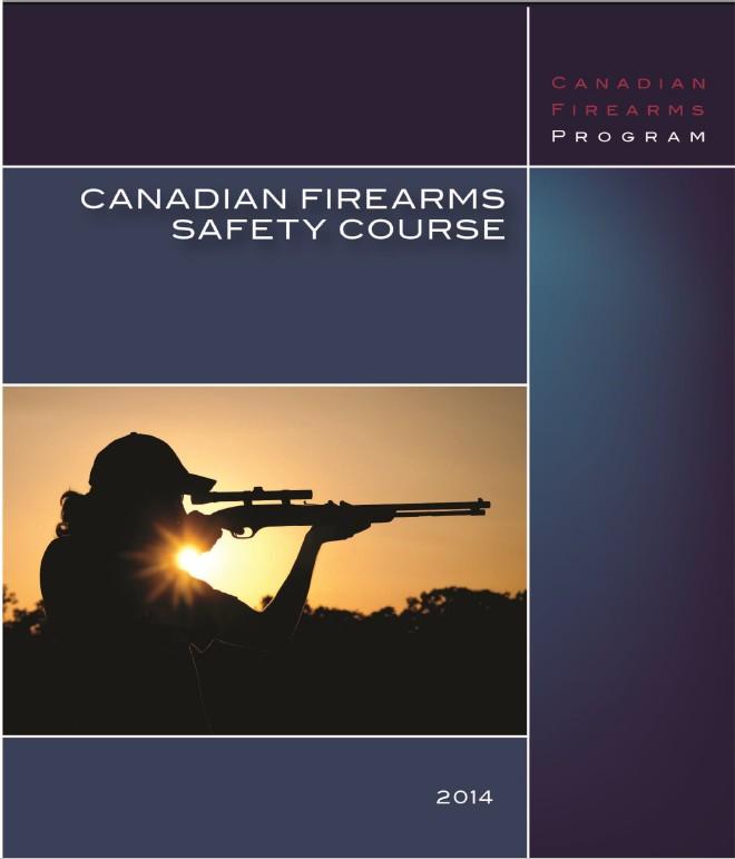 Blue background, Canadian Firearms, Man shooting against Sunset