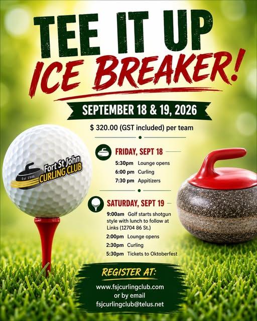 Tee It Up Ice Breaker Saturday
