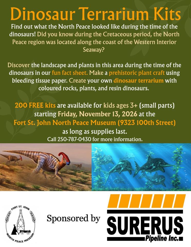 Dinosaur Terrarium Kit Poster 